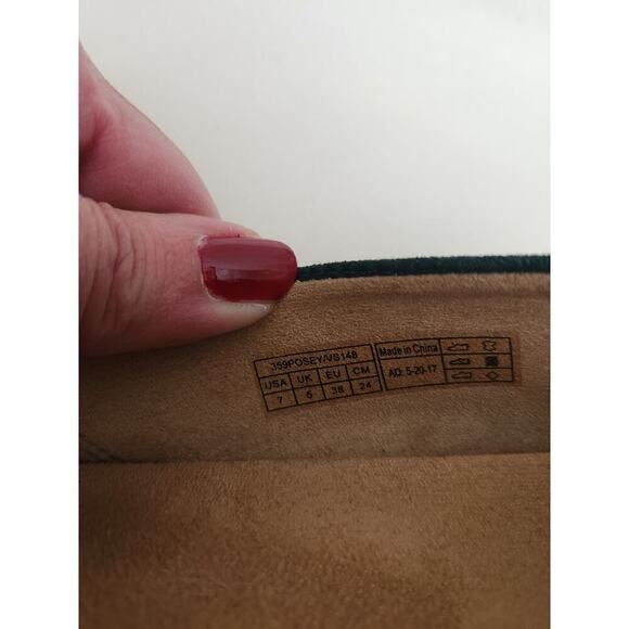 Vionic Teal Posey Perforated Laser Cut Flats Sz 7 Classic Careerwear Office - Picture 7 of 7